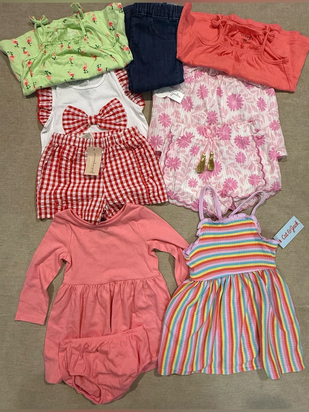 LOT of 11 items - Toddler Girl 18 Months - 2T (H&M, Cat & Jack, Sincerely Jules)
